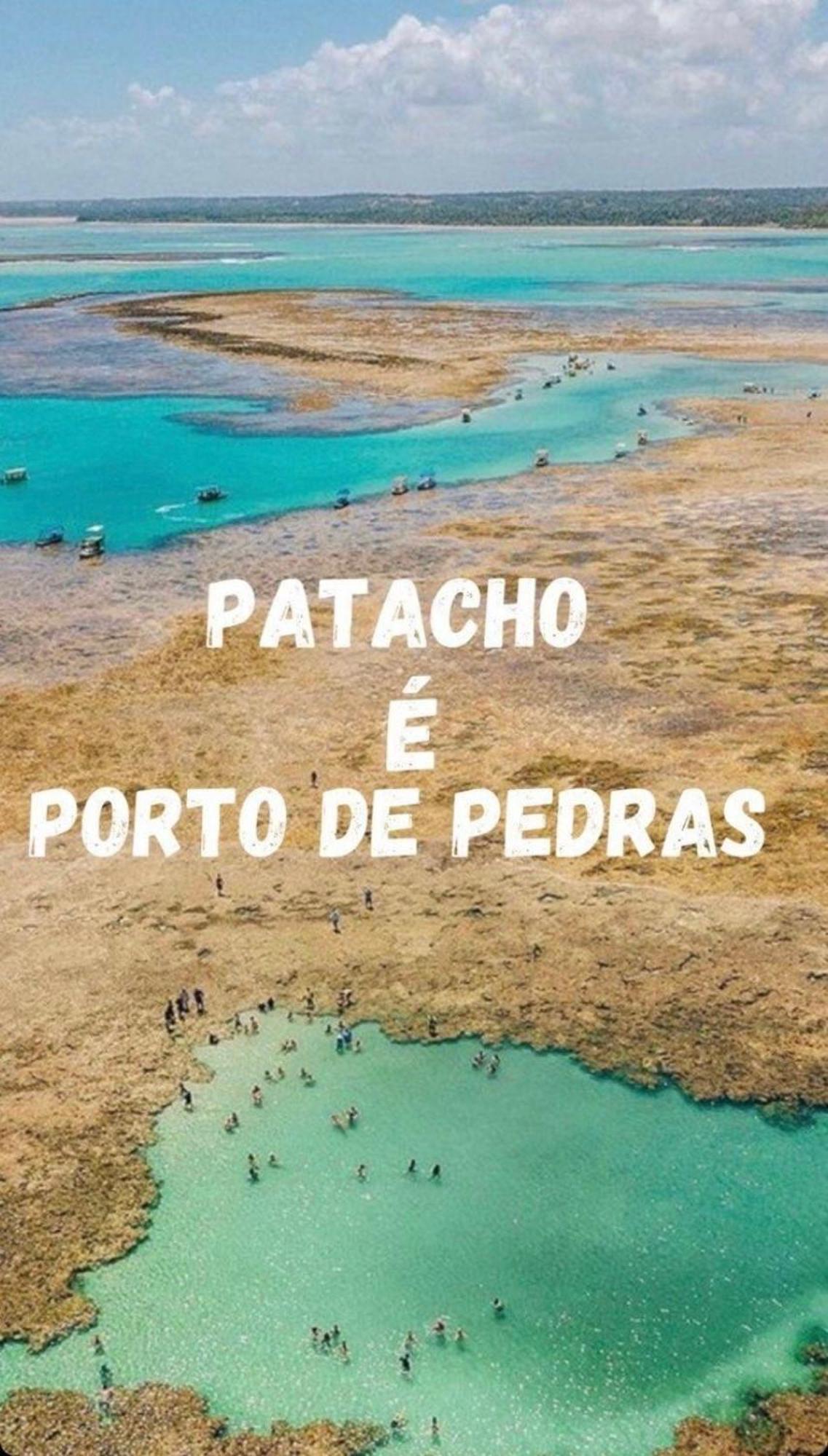 Вилла Casa Conchas Do Patacho Порту-ди-Педрас Экстерьер фото